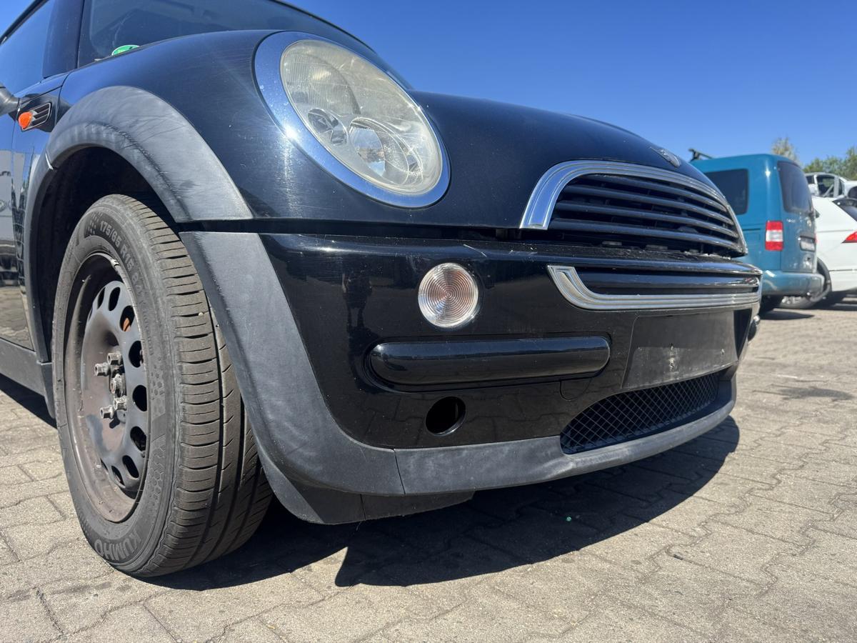 Mini Cooper R50 original Stossf&auml;nger Sto&szlig;stange vorn 668 Schwarz II Bj.2002